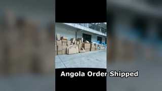 Angola customer's order has completed quality inspection and is ready to be packaged and shipped
